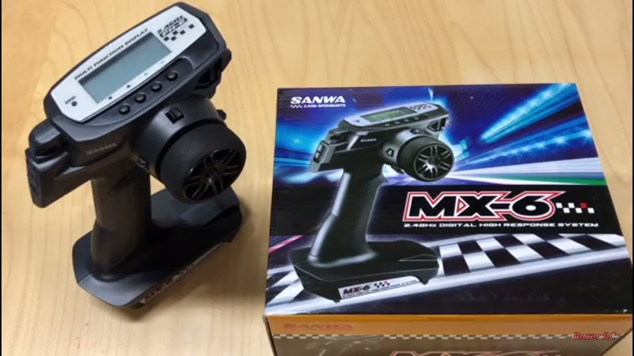 Обзор радиопередатчика Sanwa MX-6!