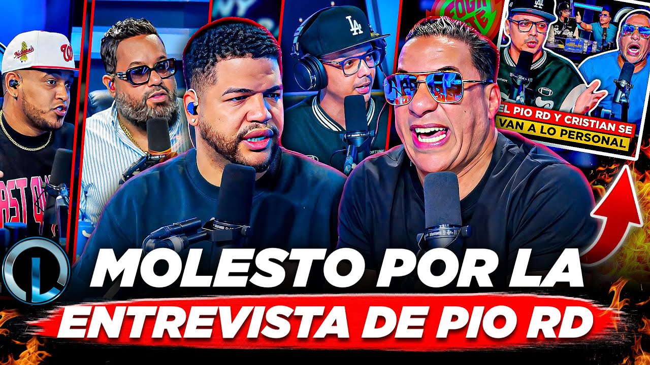 CRISTIAN CONFIESA POR QUÉ SE MOLESTÓ CON PÍO RD EN LA ENTREVISTA | EDWIN PONE HUEVO CON SANTIAGO