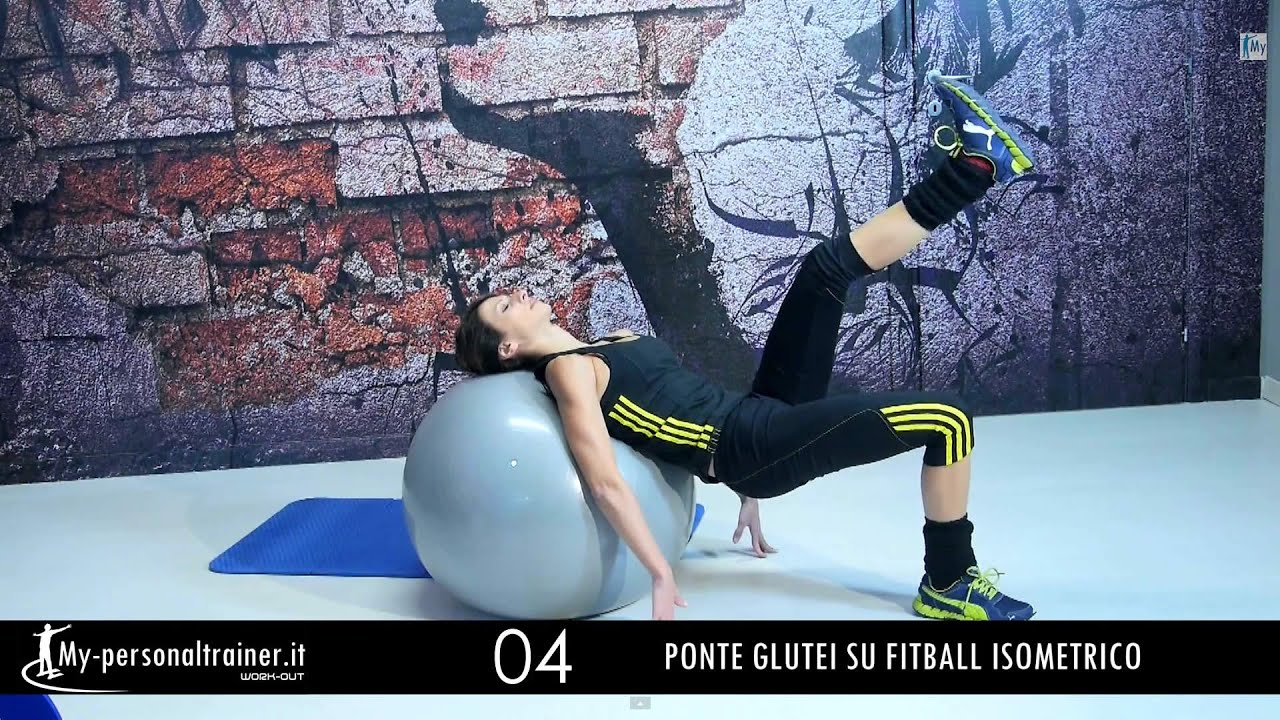 Glutei Marmo e Schiena Forte con la Fitball