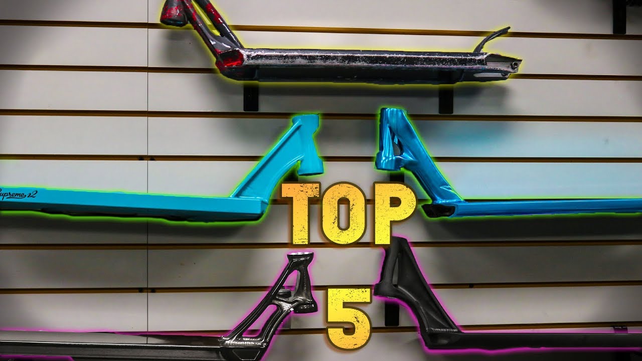 TOP 5 LIGHTEST PRO SCOOTER DECKS