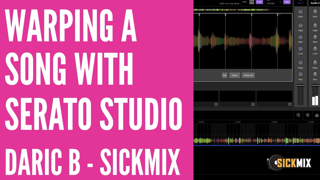 Warping in Serato Studio