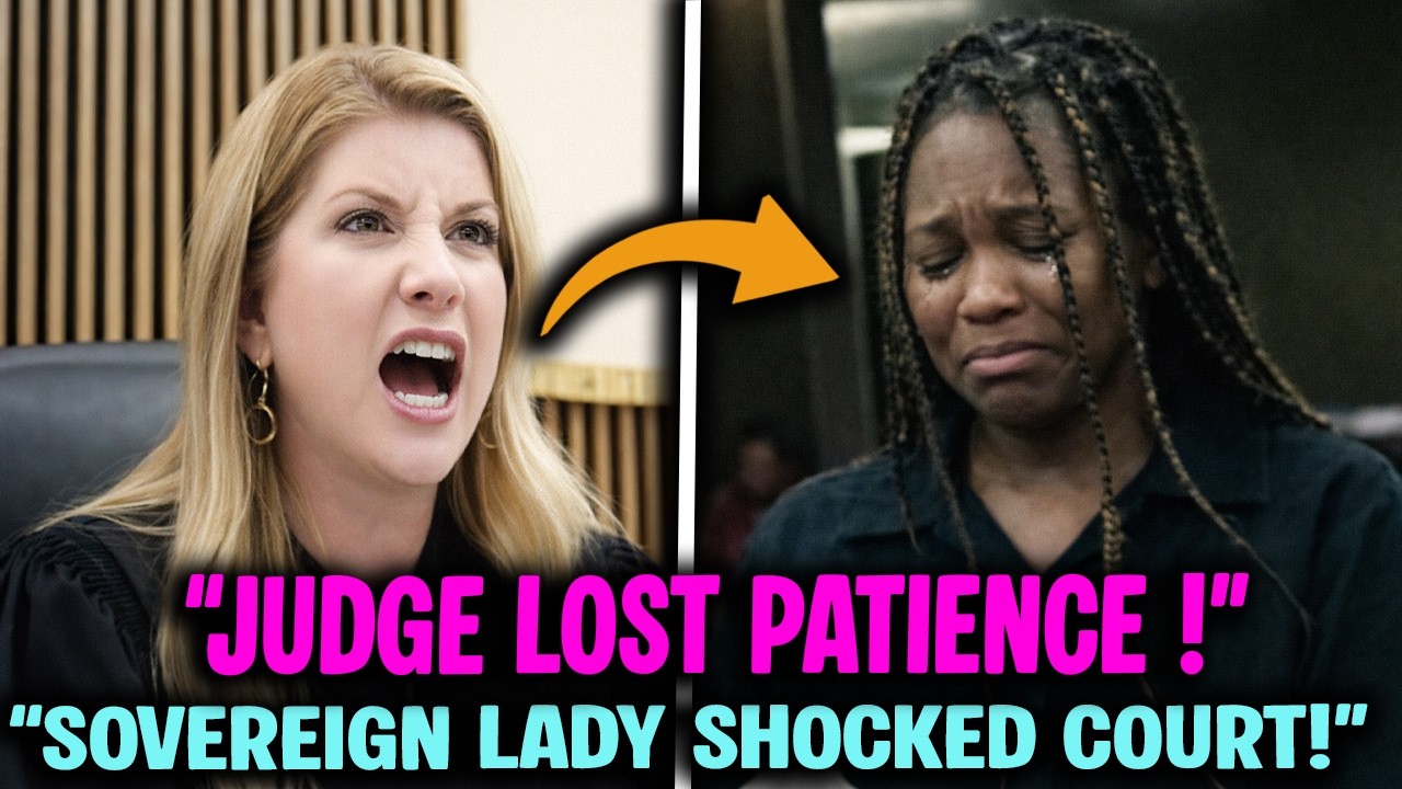 Judge Loses Patience with “Sovereign Citizen” Woman in Courtroom Showdown