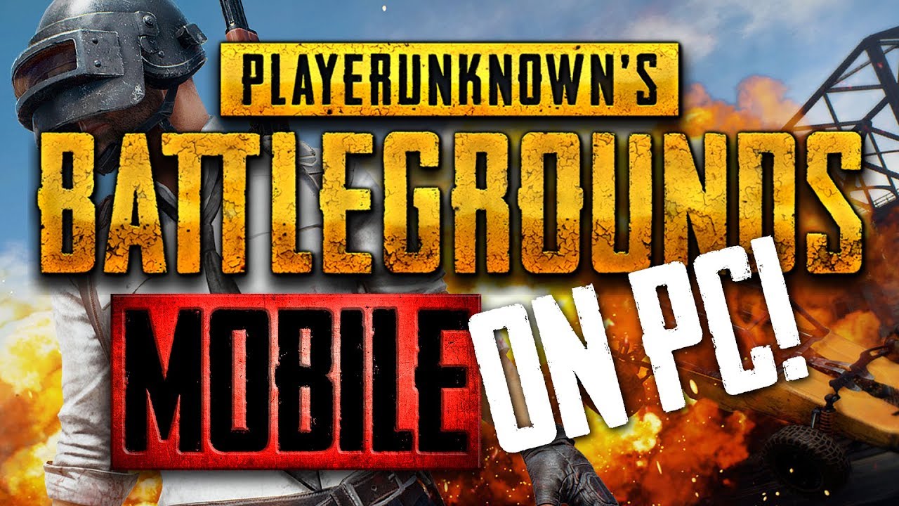 PUBG MOBILE (ENGLISH VERSION) - On PC plus Mouse and Keyboard!
