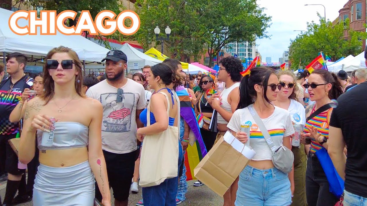 Chicago Pride Festival 2024 on Saturday | June 22, 2024 | 4K Video
