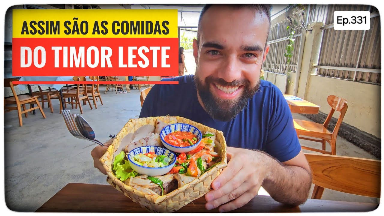 O QUE COMEM em TIMOR-LESTE?!