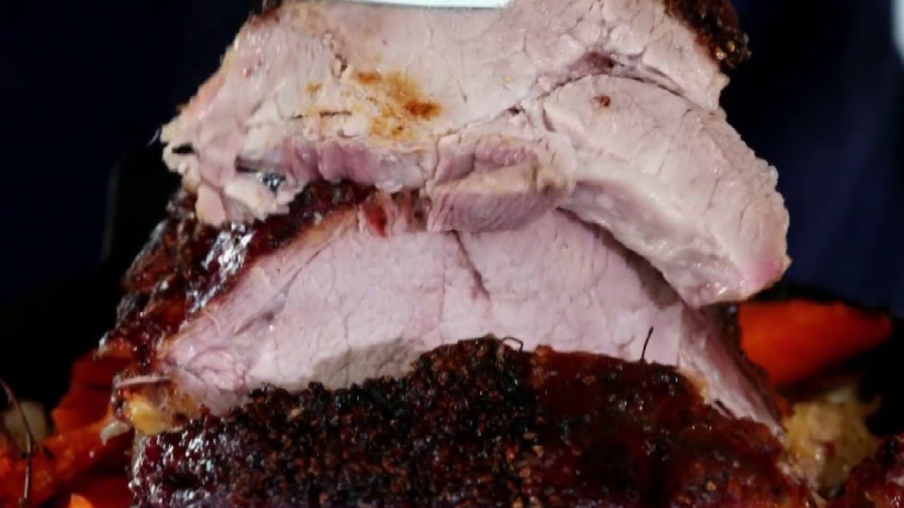 Recette d'enfance : Échine de cochon rôtie par le Chef Julien Duboué