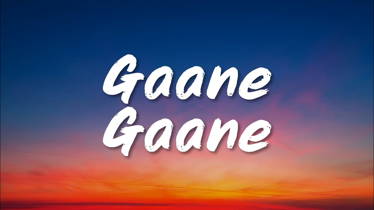 Gaane Gaane Lyrics (গানে গানে) - Dhumketu | Anupam Roy, Arijit Singh, Shreya Ghoshal