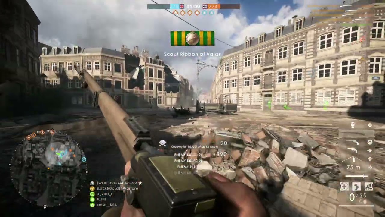 A Lone Scout Meets the Enemy Team (Battlefield&trade; 1)