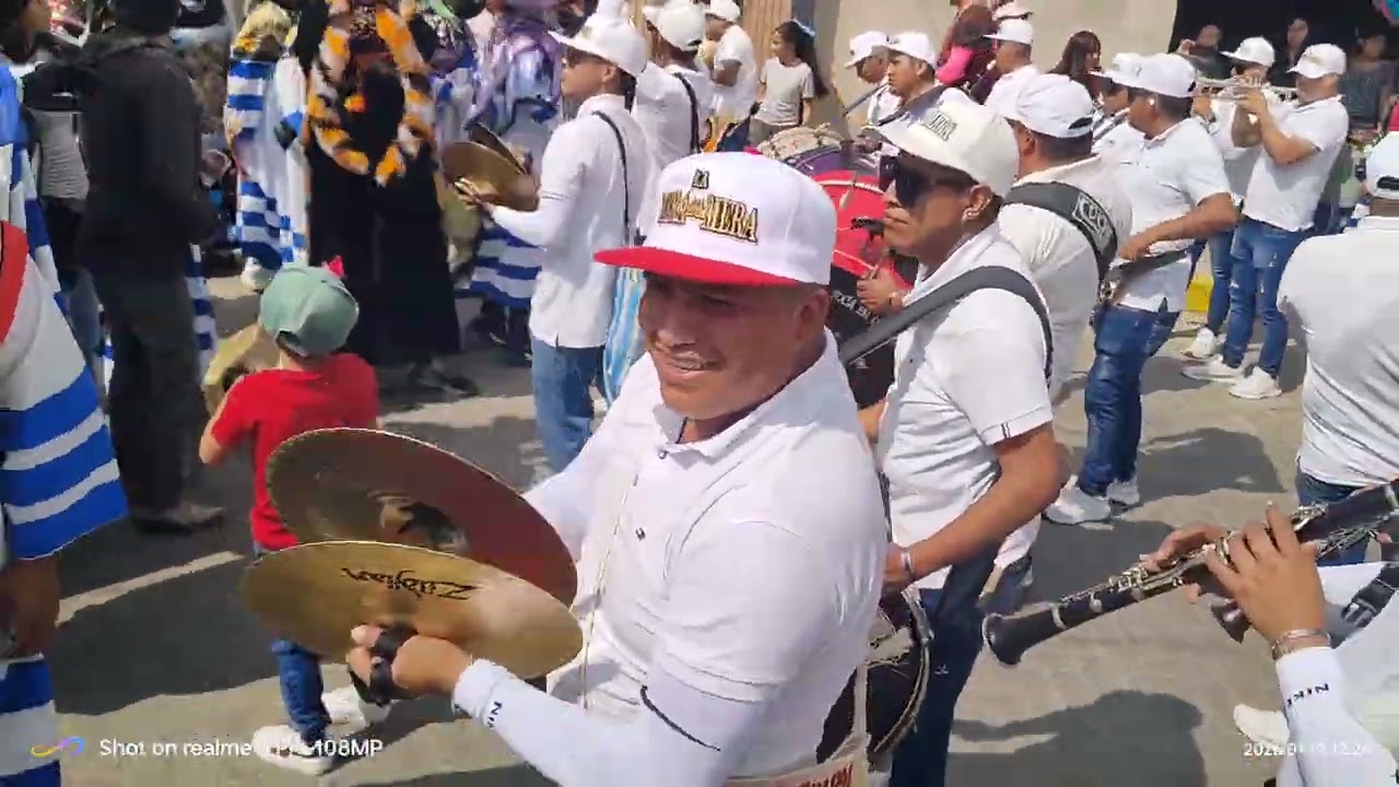 Santiago Mamalhuazuca Comparsa Nueva Union Banda la MERA MERA 18 Enero 2026