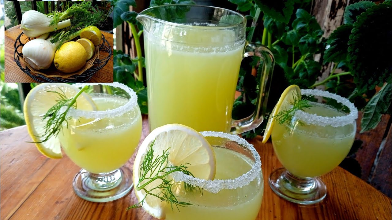 ب 2 ليمون و 2 بسباس حضري أكثر من 2 لتر من العصير المنعش و اللذيذ 🍋🍸😋
