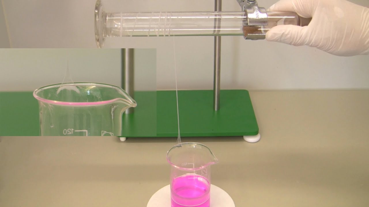 Nylonsynthese | Herstellung von Nylon | Polykondensation | Nylon synthesis