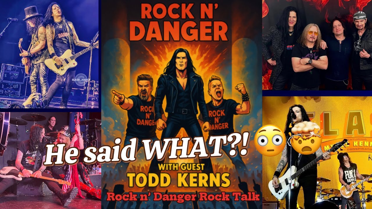 Rock Talk with Todd Kerns! 🤘🎸🔥🤯