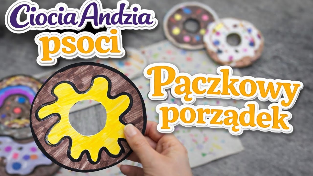 🍩 Pączkowy porządek 🍩To nie tylko zabawa… 