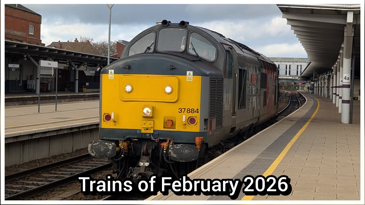 Amazing month of Trains around the UK! | Trains of February 2026