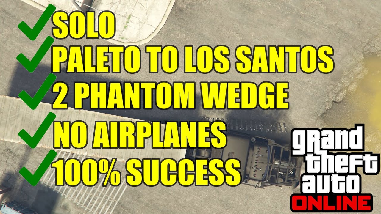 Sell solo full Paleto bunker to Los Santos 100% success gta online