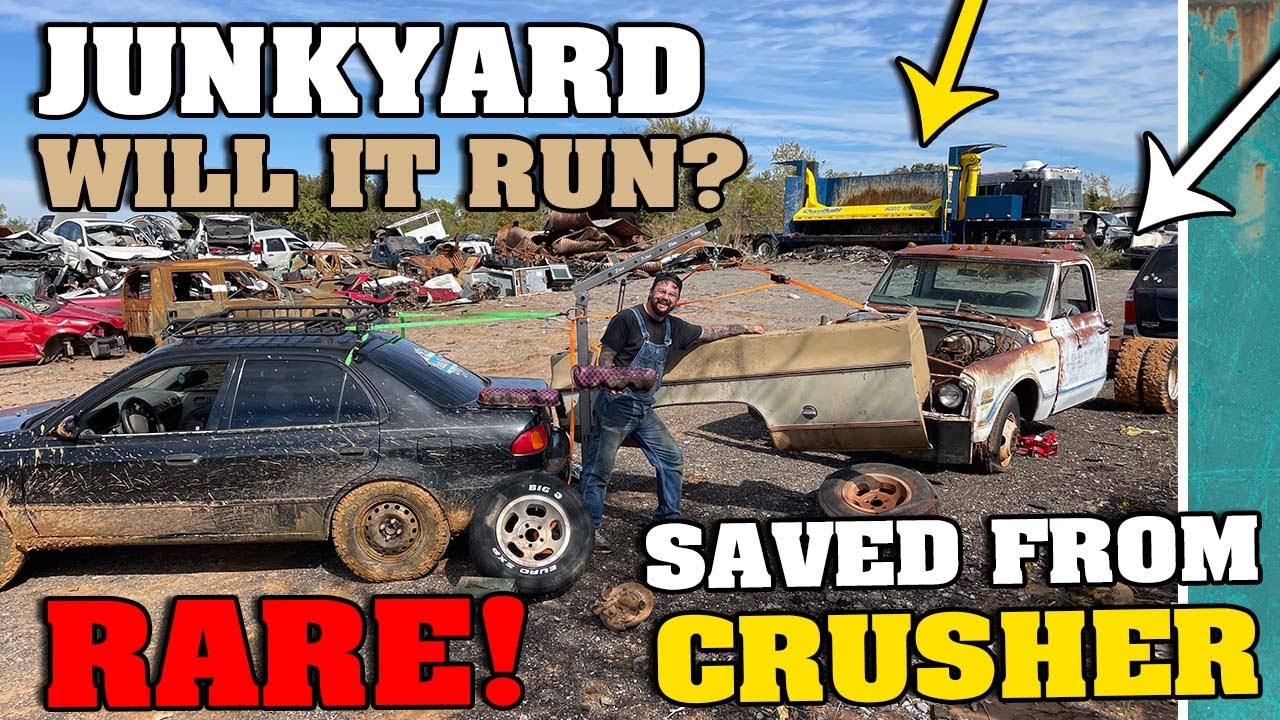 RARE parts, WILL IT RUNS, and SAVING a truck from the CRUSHER!