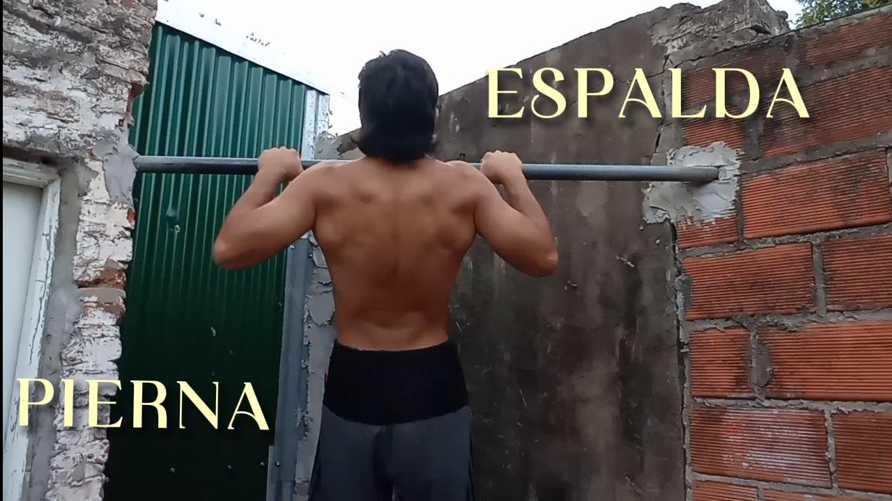 PIERNA Y ESPALDA EN CASA 