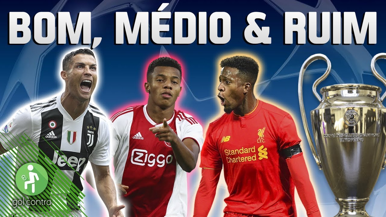 DESAFIO BOM, MÉDIO & RUIM DAS QUARTAS DE FINAL DA CHAMPIONS LEAGUE | TEVE TIMAÇO!
