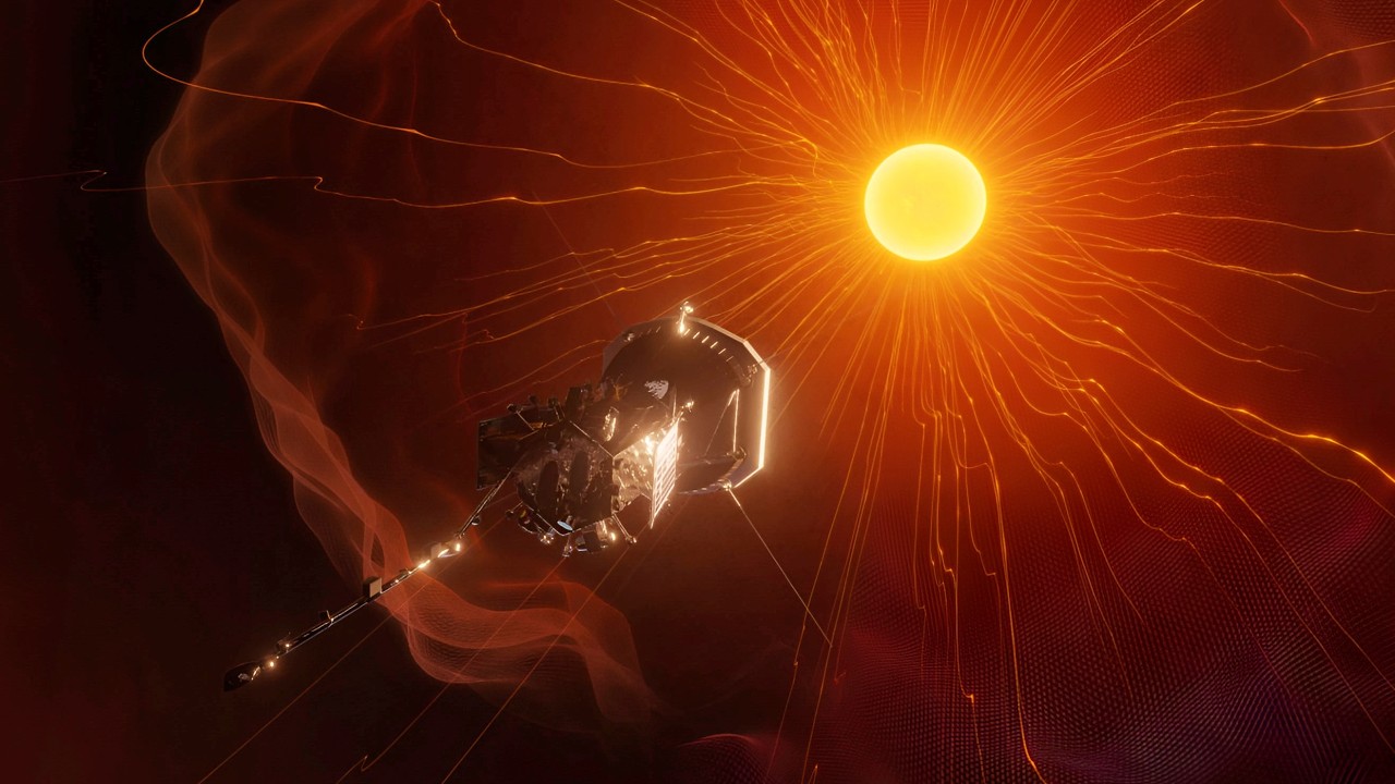 A SONDA DA NASA QUE TOCOU O SOL