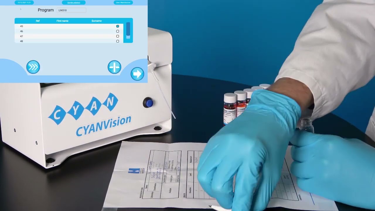 CYVAL : pour vérifier la précision et la linéarité de votre analyseur