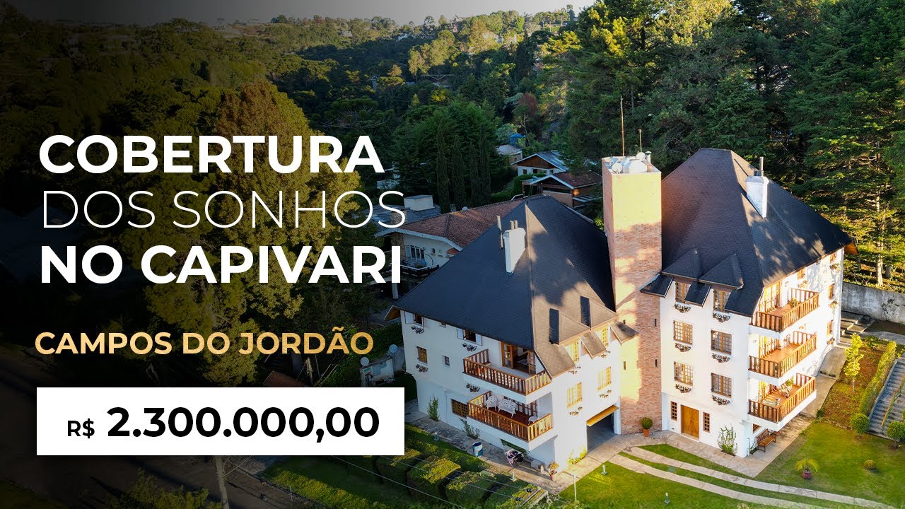 Apartamento dos sonhos no Centro do Capivari em Campos do Jordão! | Sena Imóveis