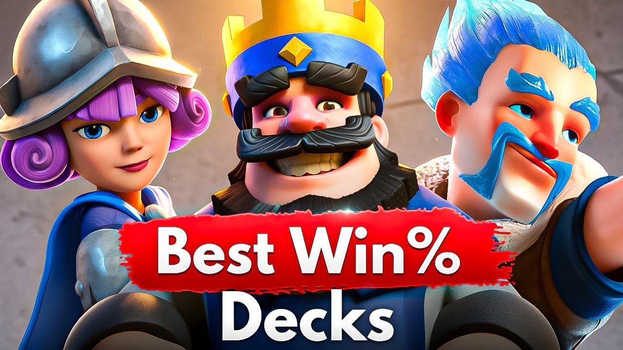 ТОП-15 колод с лучшим винрейтом в Clash Royale