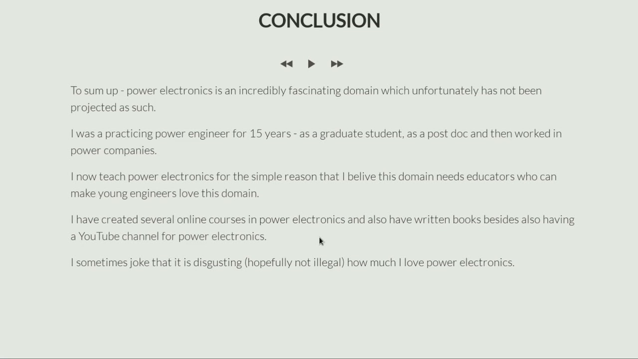 Conclusion