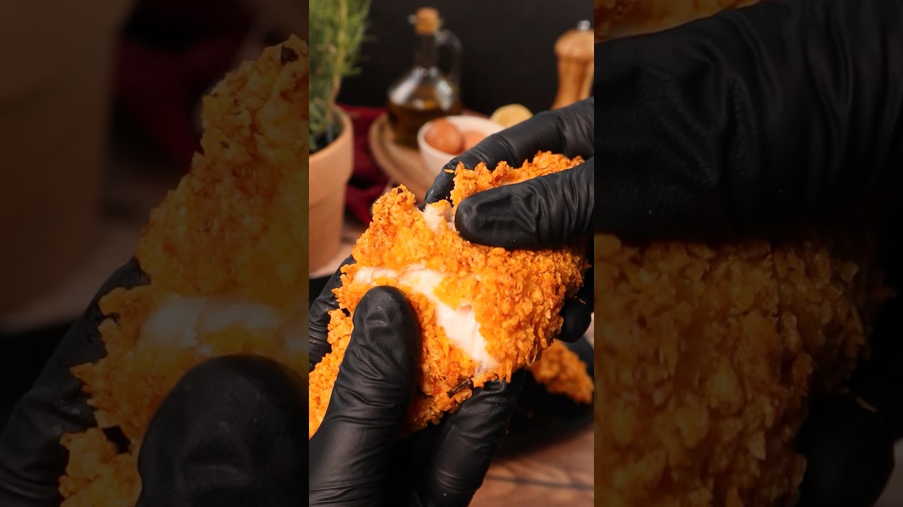 Crispy la cuptor 🍗C&acirc;nd ți-e poftă de ceva bun, dar vrei să fie și sănătos 🤝 #crispy