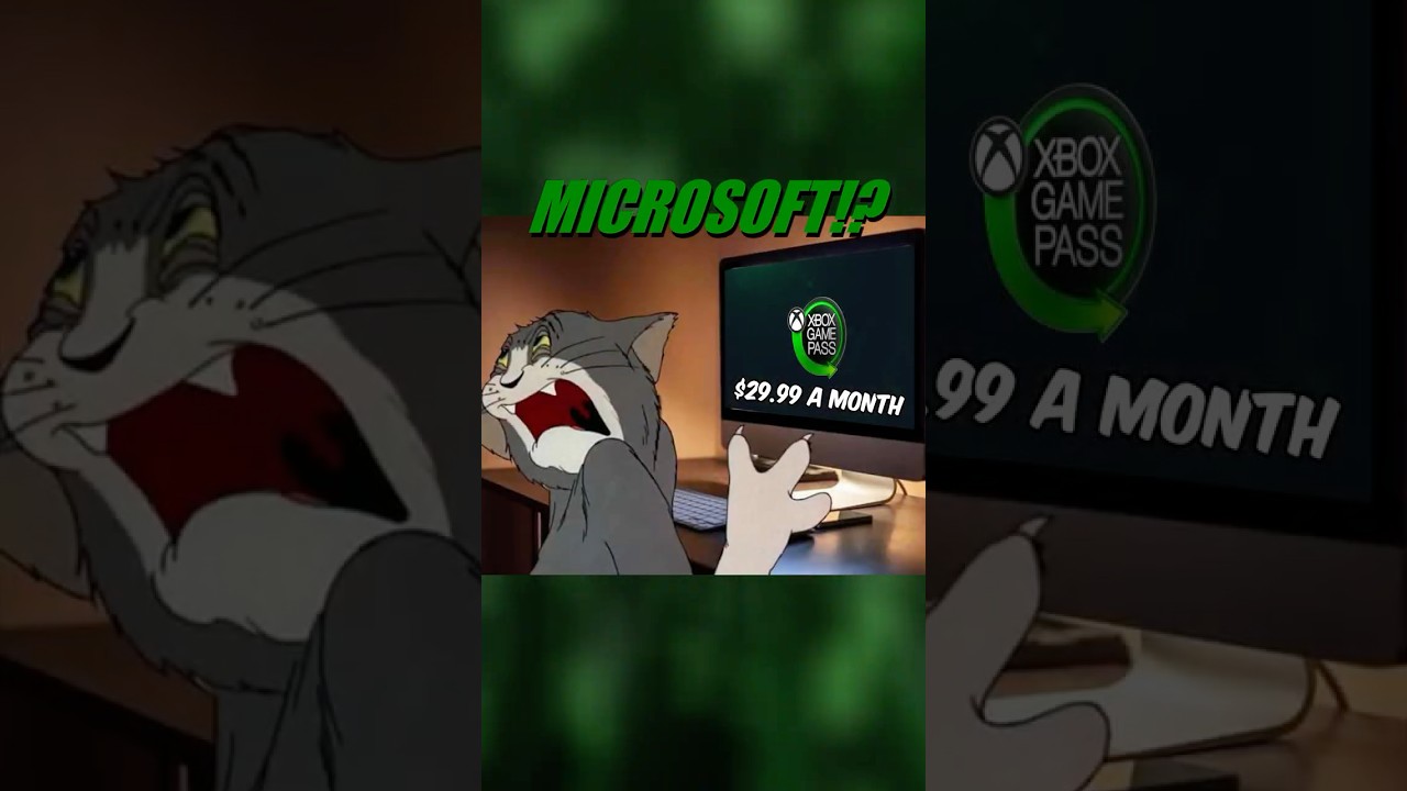 Xbox raised the price of Game Pass... 