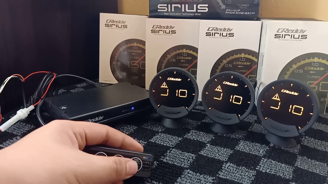 Greddy Sirius Trust Gauges Replica