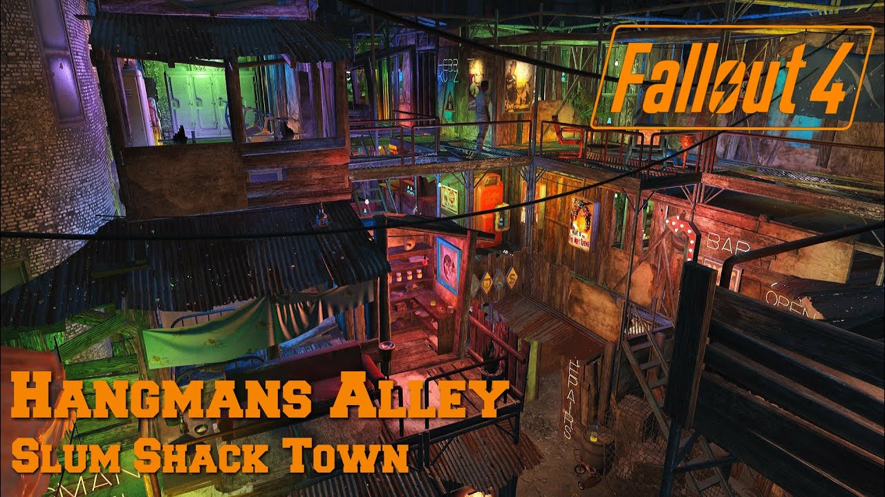 Fallout 4 | Hangman's Alley Junk City | PS4 No Mods