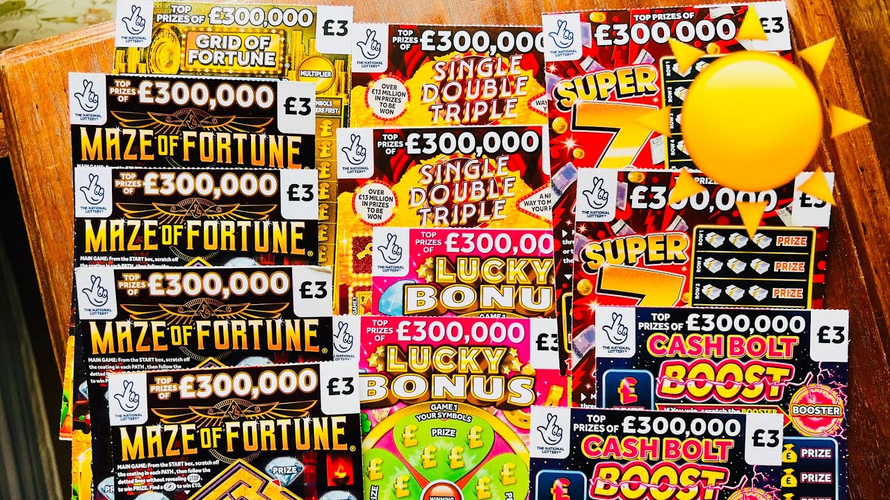 X13  £3 scratch card showdown 🤔Why’s there more MAZE?  I lost count😅