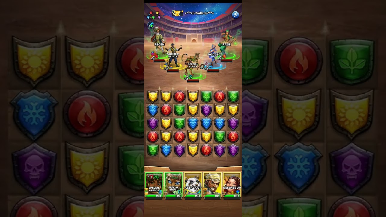 Empires and puzzles tournament hits day 3 and war hits 1 