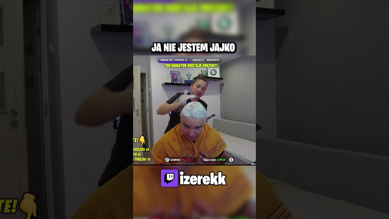 BAN ZA JAJKO  #izerekk #dlaciebie #dc #fyp #wpadka #randka #shorts