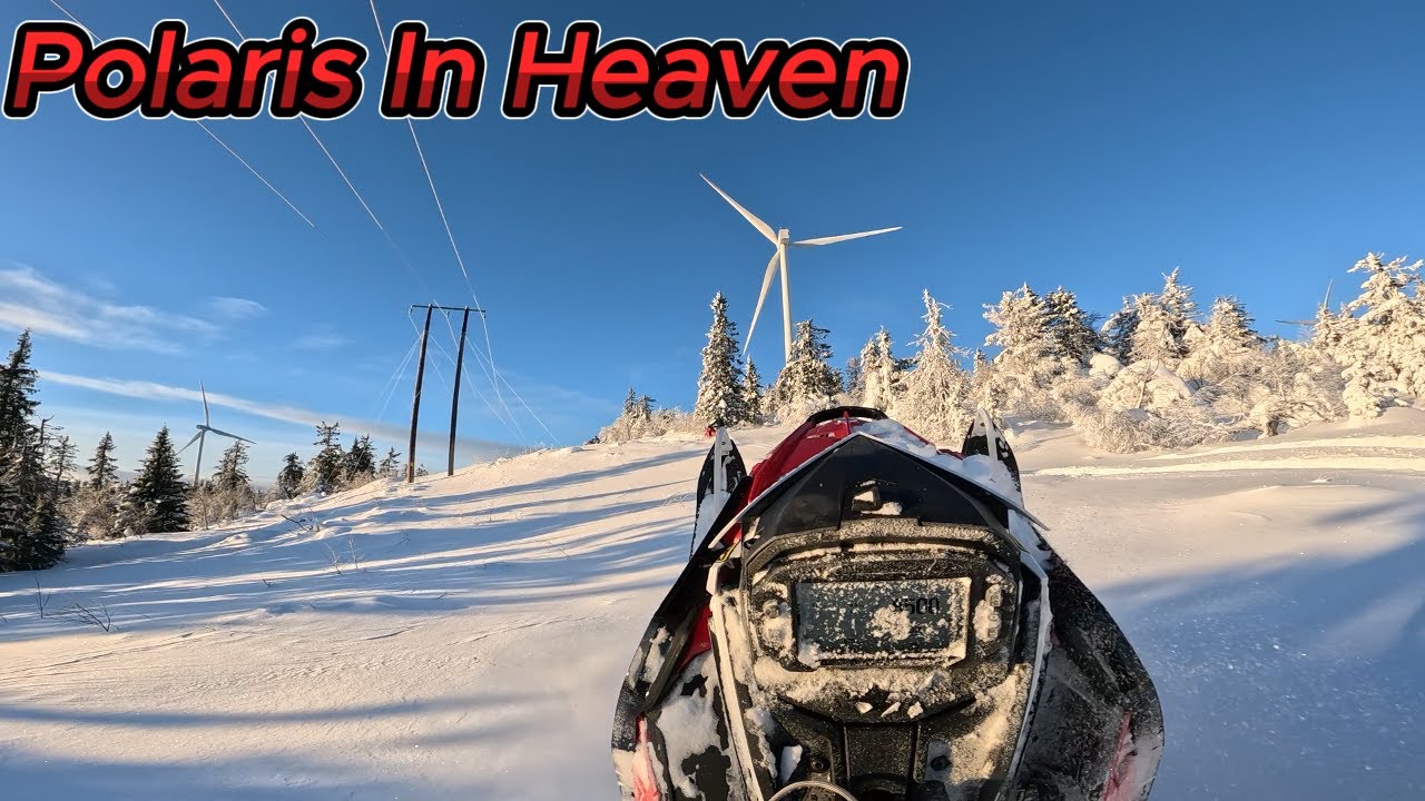 Polaris Khaos 9R 155 Powerlines And Blue Bird !!