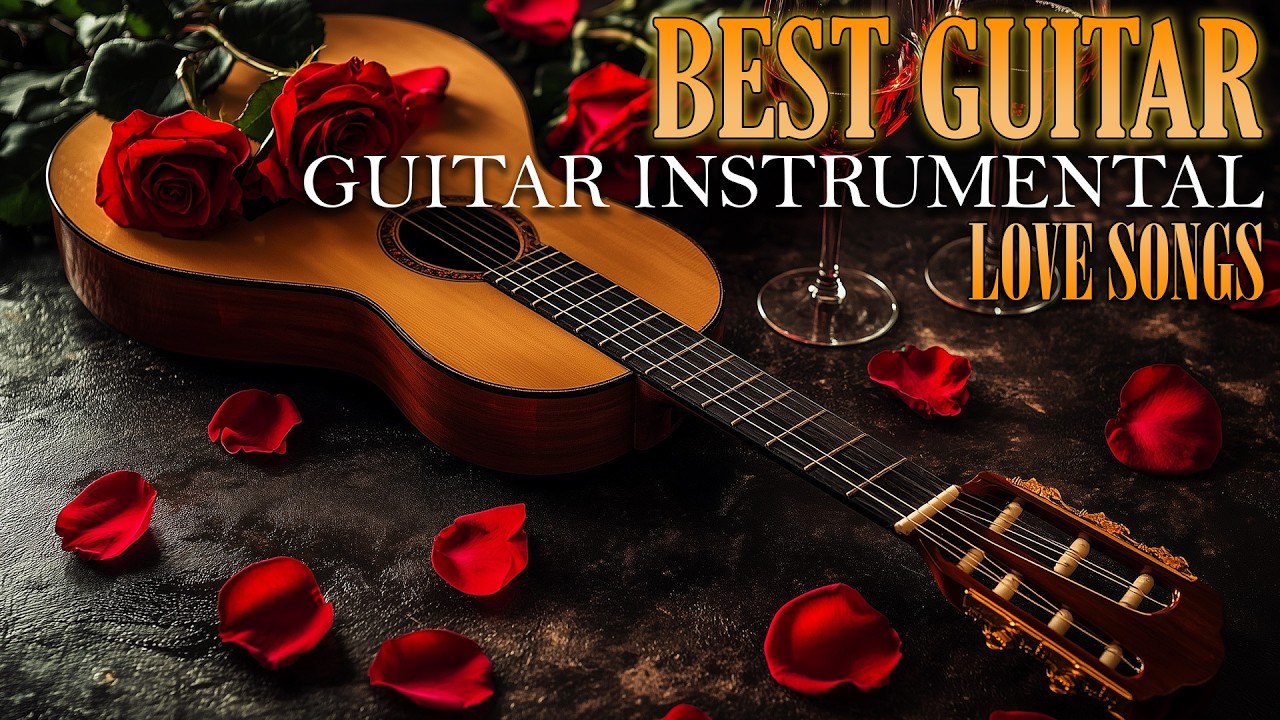 Gentle Guitar Love Songs Create Deep Relaxation, Smooth Harmonies Melt Away Worries