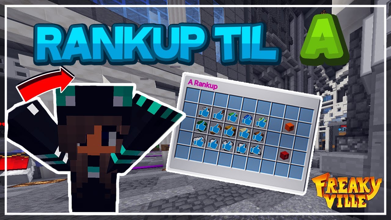 RANKUP TIl A! INGEN CELLER???😲│ Freakyville Prison #4