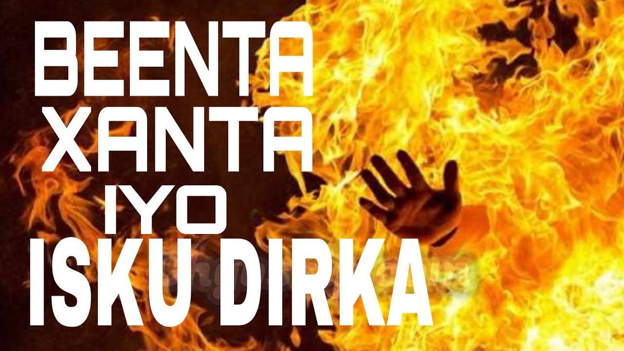 BEENTA, XANTA IYO ISKU DIRKA DHIBKA AY LEEDAHAY