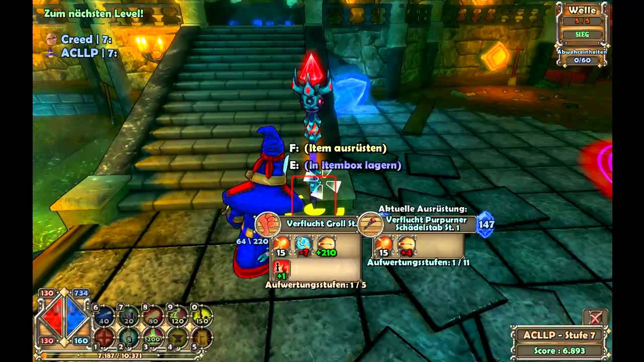 Let's Play Together Dungeon Defenders #002 Gie&szlig;erein und Schmieden [Deutsch] [HD]