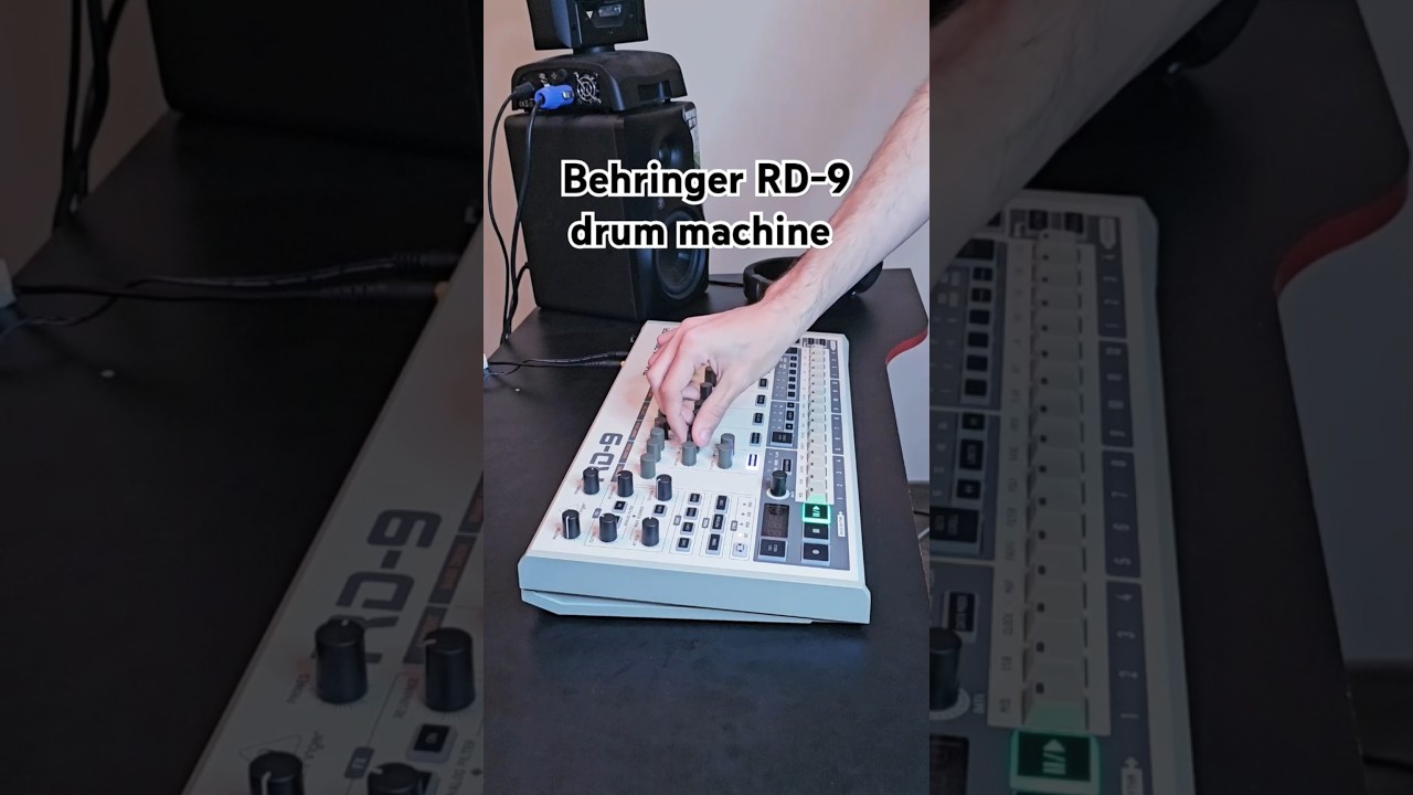 Behringer RD-9 drum machine #shorts #behringer
