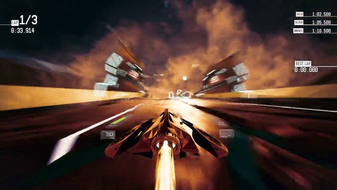 Redout: Enhanced Edition Gameplay