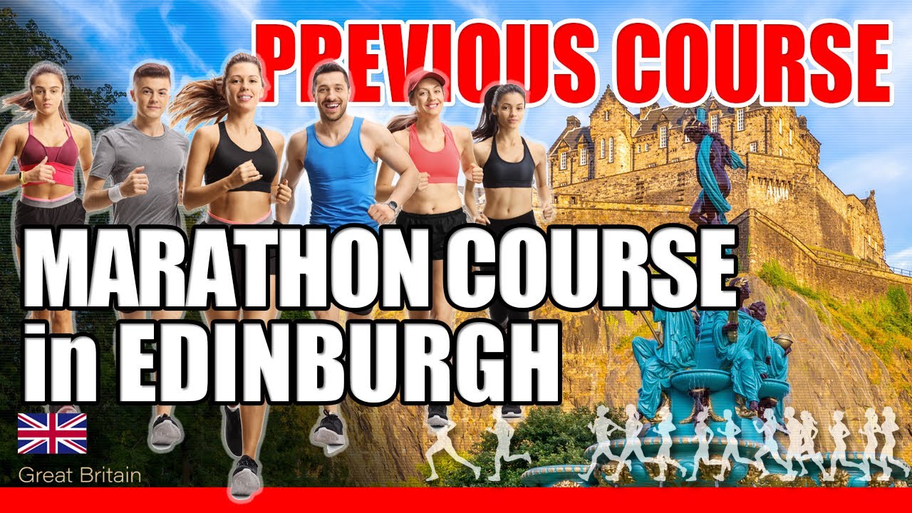 Marathon course at Edinburgh Marathon (Previous Course)