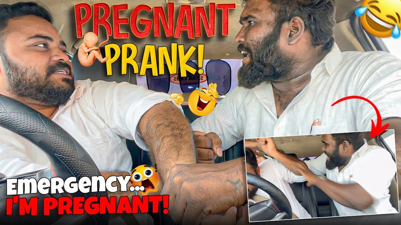 Pregnant Prank 🤣 | funny traps | Car fooling | Tamil Taxi Car Pranks 