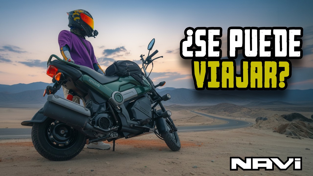 ¿La Honda Navi sirve para viajar? - Consejos y Experiencia personal / Ruta Motera