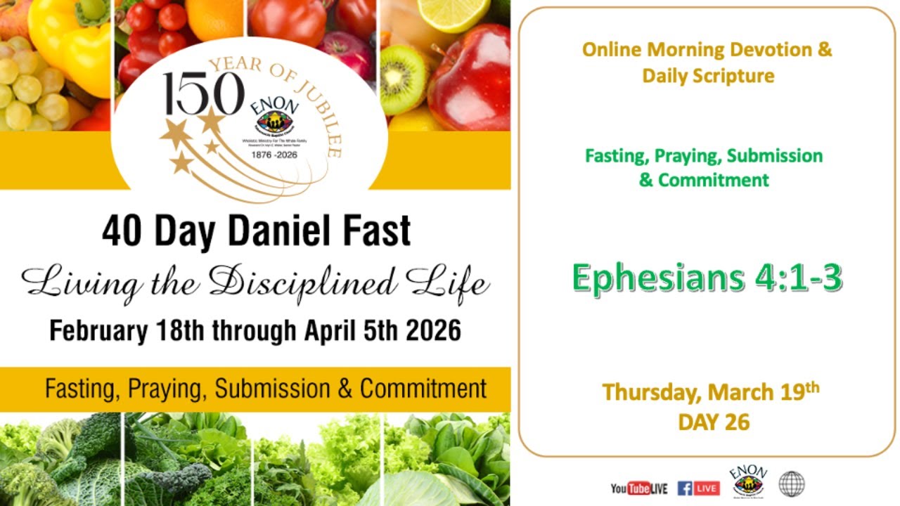 Day 26 - 40 Day Lenten Devotional