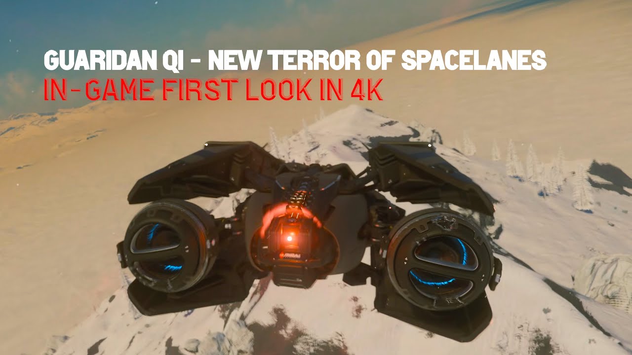 Mirai Guardian QI - Star Citizen's Newest Combat Vessel First Look 4K