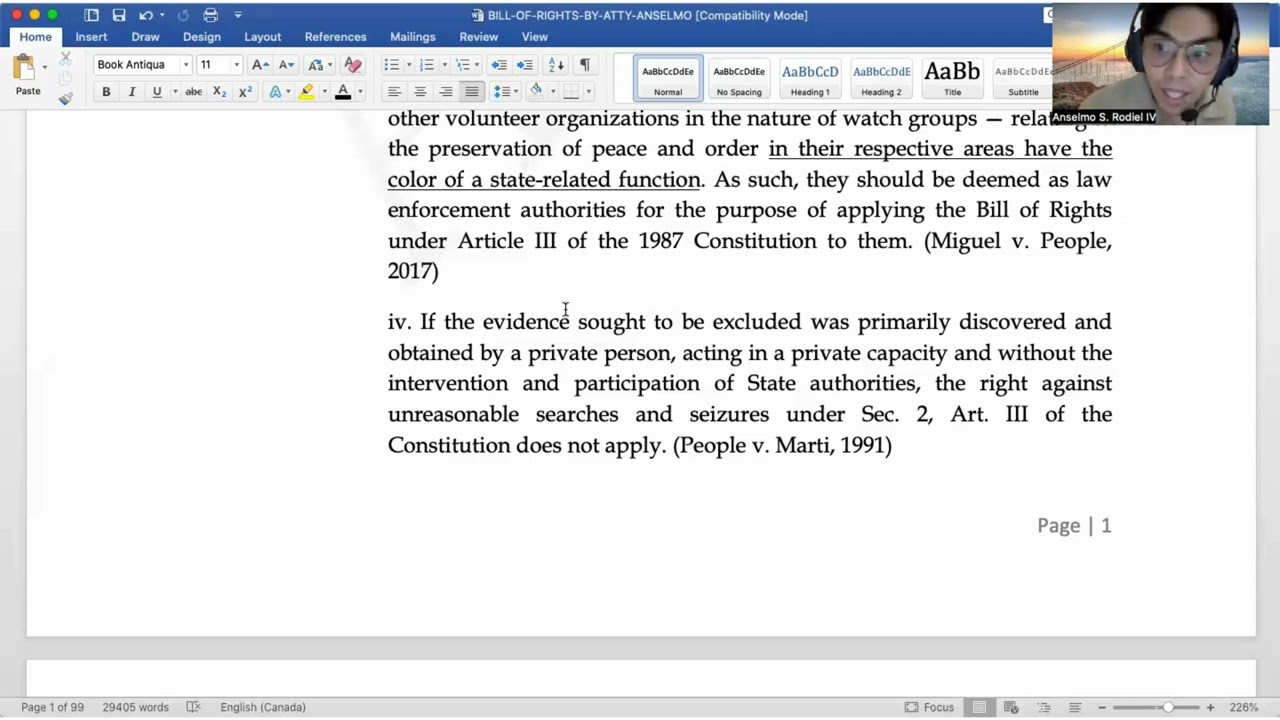 CONSTI2 - Part 4: Article 1