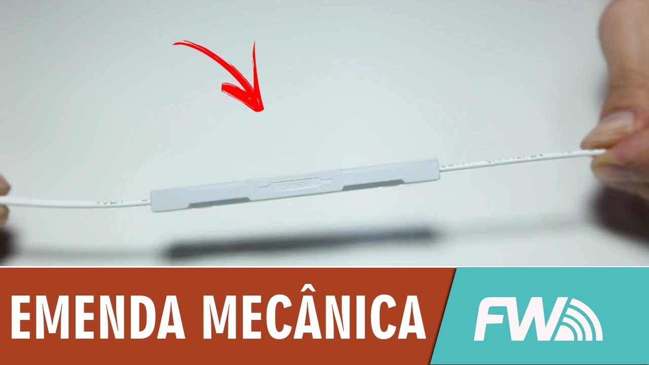 Como fazer uma emenda mecânica SEM máquina de fusão (passo a passo)