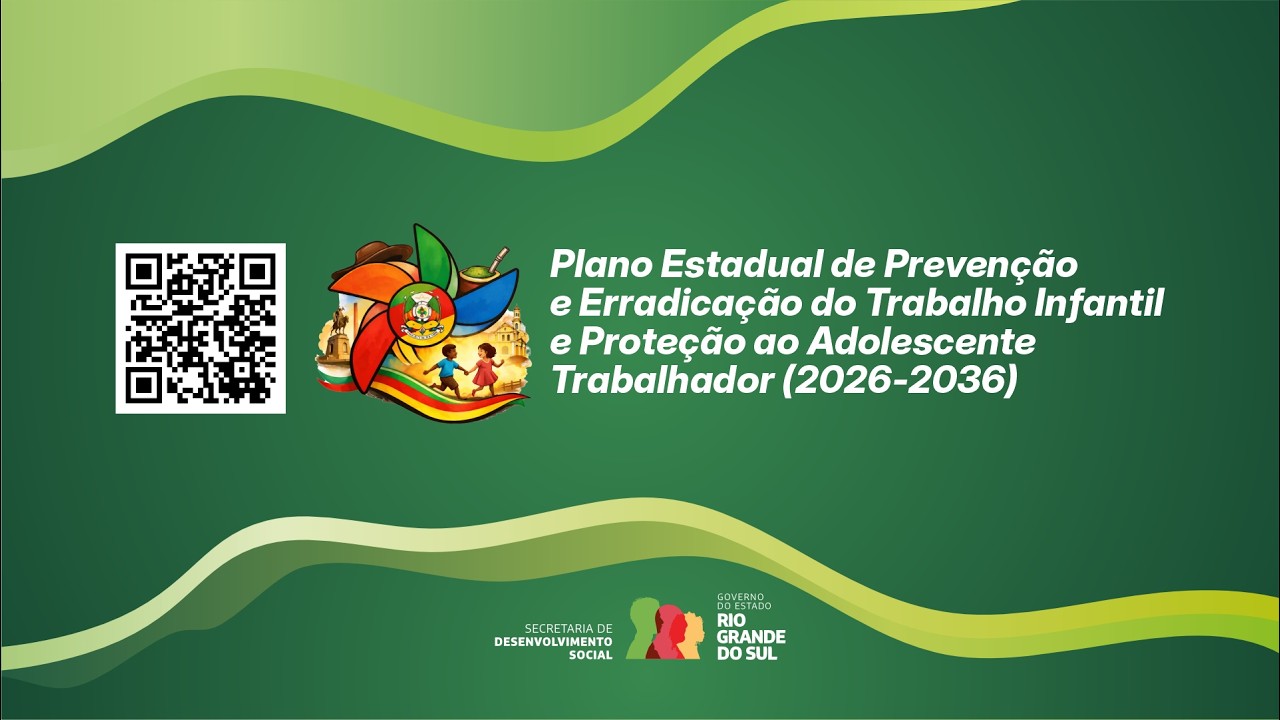 Ato de lançamento do Plano Estadual do PETI
