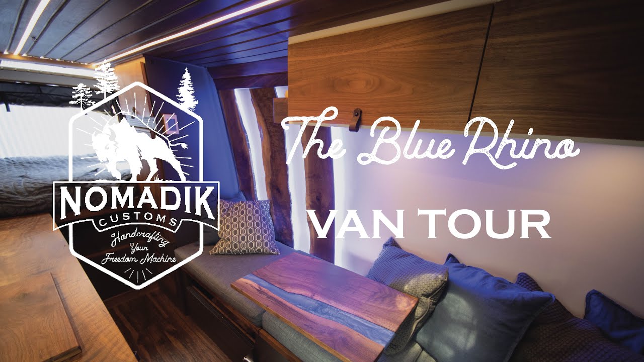 The Blue Rhino Van Tour |  Mercedes Sprinter 170 EXT 4x4 Diesel